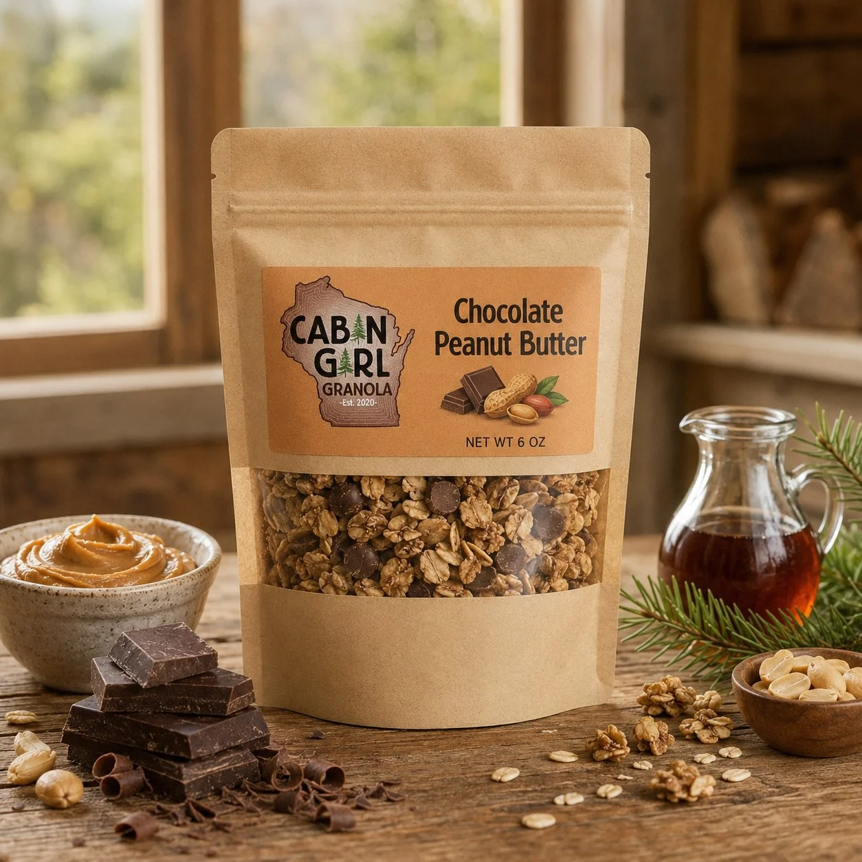 Original Chocolate Peanut Butter Granola